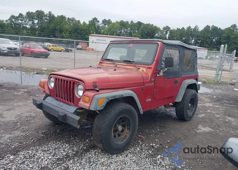 1999 Jeep Wrangler Se z USA, uszkodzony, nr VIN 1J4FY29P3XP470291